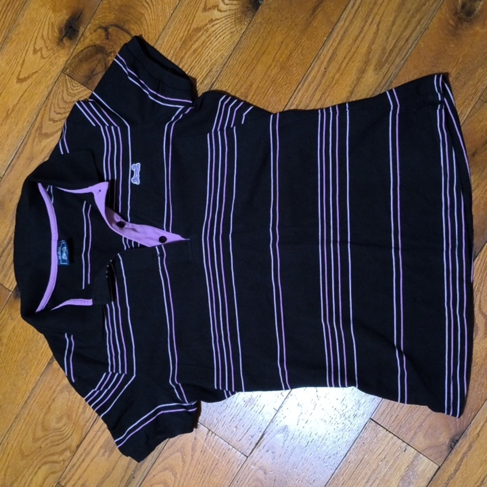 🐅 Le Tigre Y2K Vtg Striped Polo